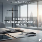 Medical misdiagnosis compensation claims UK guide with stethoscope and legal documents for 2026 